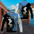 FUNSTUFFPRINT Symbolism Guatemala Quetzal Pullover 3D Hoodie and Zip Hoodie