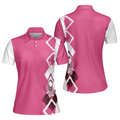 The Lady Golf Skull Short Sleeve Women Polo Shirt