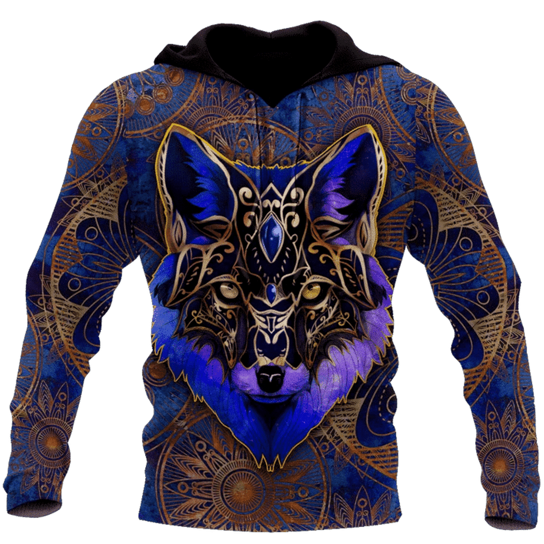 FUNSTUFFPRINT The Alpha Wolf 3D Hoodie and Zip Hoodie