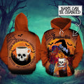 FUNSTUFFPRINT The Witch Vvitch Witches Halloween Witchcarft Spell Magic 3D Hoodie and Zip Hoodie