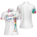 This Girl Can Golf Short Sleeve Women Polo Shirt