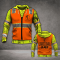 FUNSTUFFPRINT Tower Climber Apparel Tower Climber Dad 3D Hoodie and Zip Hoodie