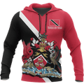 FUNSTUFFPRINT Trinidad & Tobago Special Unisex 3D Hoodie and Zip Hoodie