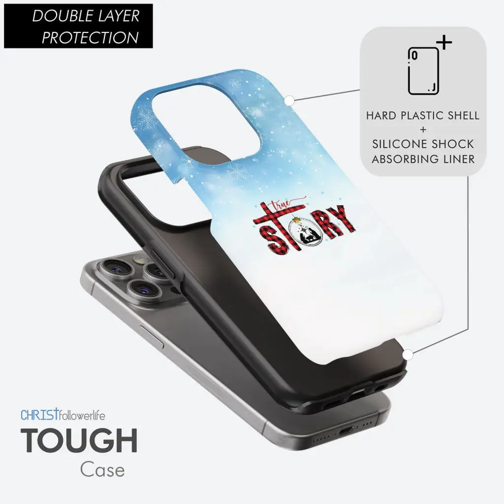 True story Christmas phone case