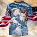 4Th Of July Independence Day 3D All Over Print T-Shirt Usa Tee 3D Shirts