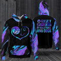 FUNSTUFFPRINT Volleyball And Dog 3D Hoodie and Zip Hoodie