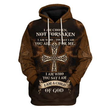 FUNSTUFFPRINT Who You Say I Am 3D Hoodie and Zip Hoodie