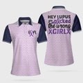 You Picked The Wrong Girl Lupus Awareness Polo Shirt, Lupus Shirt, Polo Shirts For Men And Women